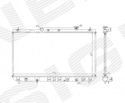 РАДИАТОР SIGNEDA RA64703A