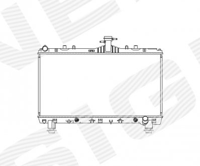РАДИАТОР SIGNEDA RA13341Q