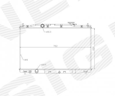 РАДИАТОР SIGNEDA RAHDA131 (фото 1)