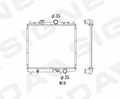 РАДИАТОР SIGNEDA RA62848