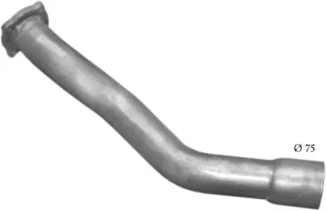 Труба приймальна Mercedes 711 D POLMO POLMOSTROW 69.18