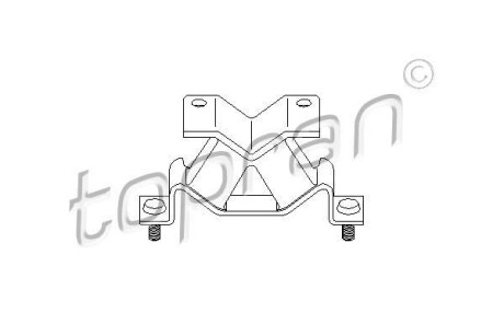 Подушка двигуна TOPRAN 205135