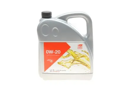 Олива 0W20 (4L) (ACEA C5/C6) (MB 229.72/Ford WSS-M2C947-A/B1/Ford WSS-M2C962-A1) BILSTEIN FEBI 177647