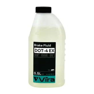 Рідина гальмівна Brake Fluid DOT-4 EX 0,5 л (КРАТНО ЯЩИКУ) VIRA VI1211