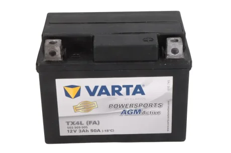 Акумулятор 6 CT-3-R VARTA YTX4L-BS VARTA FUN READY