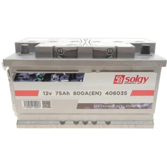 Акумулятор 6 CT-75-R SOLGY 406035