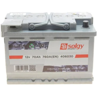 Акумулятор 6 CT-70-R SOLGY 406030