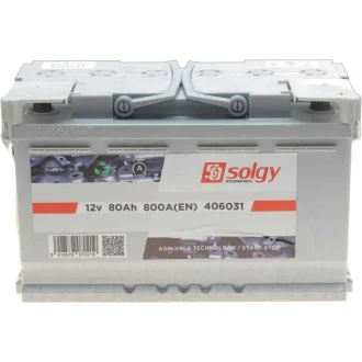 Аккумулятор 6 CT-80-R SOLGY 406031