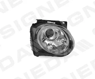 ПЕРЕДНЯЯ ФАРА SIGNEDA 20-F127-05-2B
