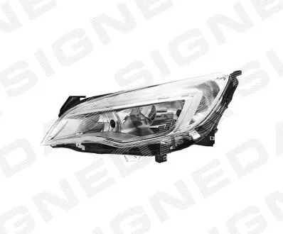 Передня фара SIGNEDA ZOP1161CL