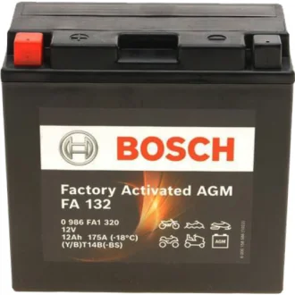 Аккумулятор 6 CT-12-L Factory Activated AGM BOSCH 0986FA1320