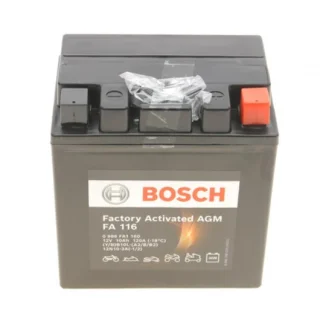 Аккумуляторная батарея 10Ah/120A (133x90x142/+R/B0) (AGM) Factory Activated AGM BOSCH 0986FA1160