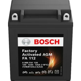 Аккумулятор 6 CT-12-R Factory Activated AGM BOSCH 0986FA1120