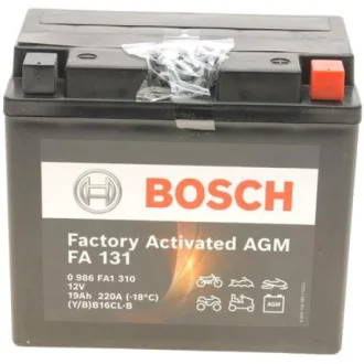 Аккумулятор 6 CT-19-R Factory Activated AGM BOSCH 0986FA1310