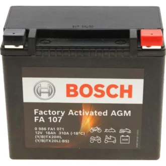 Аккумулятор 6 CT-18-R Factory Activated AGM BOSCH 0986FA1071