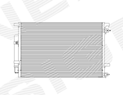 РАДИАТОР КОНДИЦИОНЕРА SIGNEDA RC4688