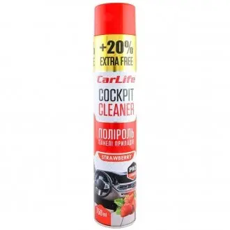 Поліроль для салону полуниця 750 мл CARLIFE CF754