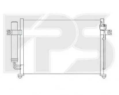 Конденсатор кондиціонера FPS FP FORMA PARTS 32 K297