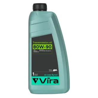 Олива трансмісійна TRANSMISSION GL-5 80W-90 1 л VIRA VI0366