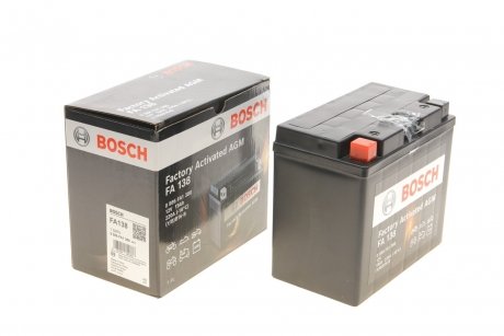 Акумуляторна батарея 19Ah/210A (175x100x155/+L/B0) Factory Activated AGM 0 986 FA1 380 BOSCH 0986FA1380