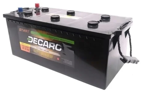 Аккумулятор 190Ah-12v START(513х223х217), L,EN1250 DECARO 6СТ-190 АЗ (3) S