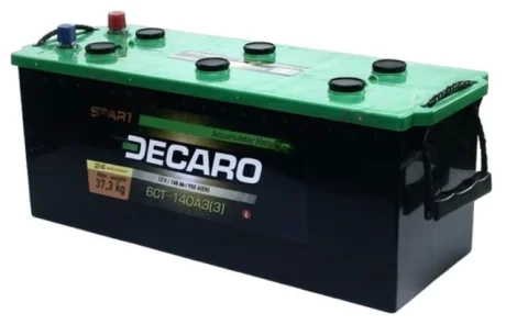 Аккумулятор 140Ah-12v START(513х189х217), L,EN900 DECARO 6СТ-140 АЗ (3) S