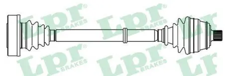 Вал приводной VW T5 LPR DS52633