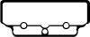 Прокладка, кришка головки цилиндра VICTOR REINZ 712033520 (фото 1)