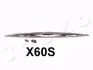 Щітка склоочисника 600мм зі спойлером Kia/Hyundai/Ford/Citroen/Honda/MB/PSA JAPKO SJX60S (фото 1)