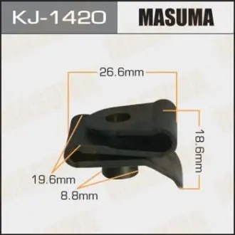 Клипса пластиковая MASUMA KJ1420