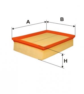 Фільтр повітряний (AP 020/1) FILTERS WIX WA6184 (фото 1)