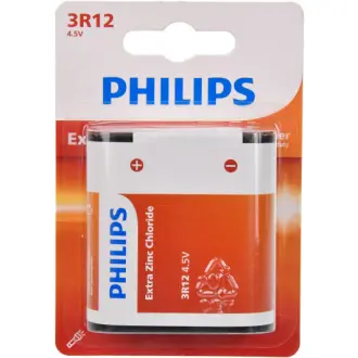 Батарейка LongLife 3R12 4,5 V 1 шт PHILIPS 3R12L1B/10