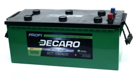 Автомобильный аккумулятор Profi 192Ah 1350A L+ 6СТ192А33PRO DECARO 6СТ-192 А3 (3) PRO