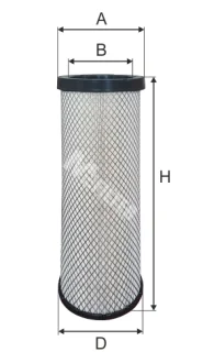 Повітряний фільтр MFILTER A 8021/1
