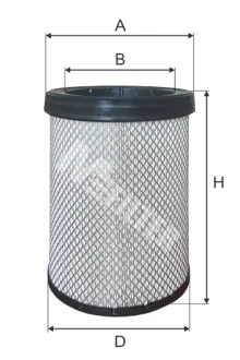 Повітряний фільтр MFILTER A 855/1