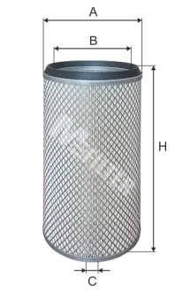 Повітряний фільтр MFILTER A 860/1