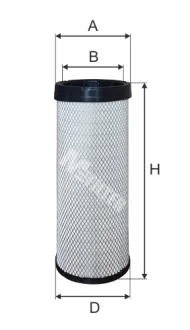 Повітряний фільтр MFILTER A 583/1