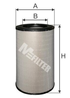 Повітряний фільтр MFILTER A 8078