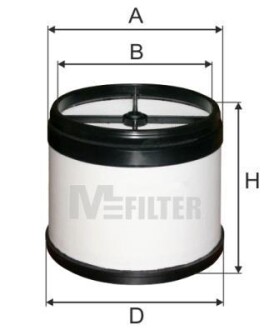 Повітряний фільтр MFILTER A 8050