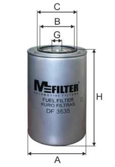 Паливний фільтр MFILTER DF 3535