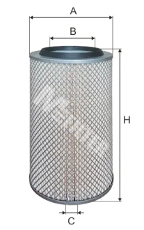 Повітряний фільтр MFILTER A 844