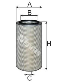 Повітряний фільтр MFILTER A 839