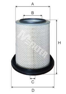 Повітряний фільтр MFILTER A 587