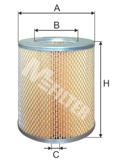 Повітряний фільтр MFILTER A 593