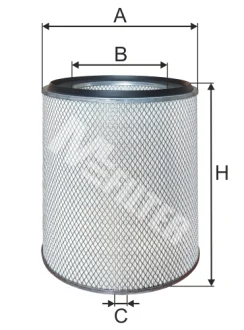 Повітряний фільтр MFILTER A 523