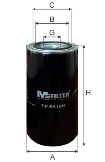 Фільтр оливи MFILTER TF 6519H