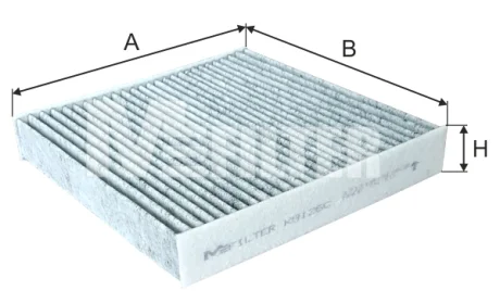 Фільтр салону MFILTER K 9126C