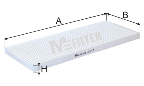 Фільтр салону MFILTER K 9026