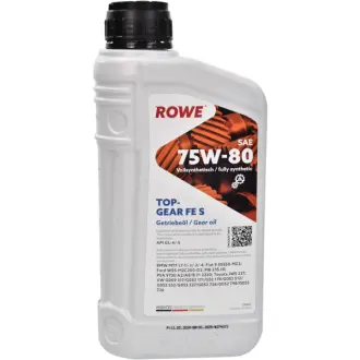 Трансмиссионное масло Hightec Topgear FE GL-4 / 5 75W-80 синтетическое 1 л ROWE 25066-0010-99