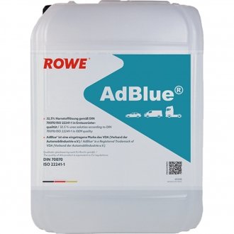 Присадка для топлива AdBlue 10 л ROWE 65328-0100-99 (фото 1)